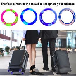 Dopamine 4PCS Luggage Wheels Protector Silicone Wheels Caster Shoes Travel Suitcase Reduce Noise Wheels Guard Cover Accessories