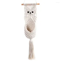 Tapestries Adorable Home Decoration Macrame Wall Hanging Tapestry Cotton Tassel Handmade Woven Bohemian Art Background Cloth