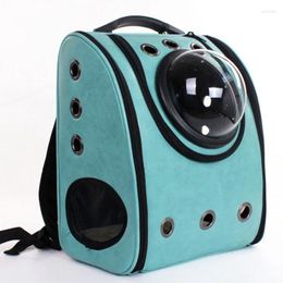 Cat Carriers Backpack Carrier Large Bubble Space Breathable Transport For Pets Transparent Bag With Window