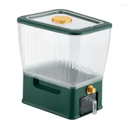 Storage Bottles Rice Dispenser 11L Food Container Cereal Bucket Grain Airtight For Soybean