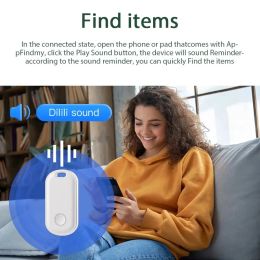 Bluethooth Mini Airtag For Apple Security Smart Track Key Finder Bluetooth GPS Tracker For Earbud Luggage Pet Children Phone IOS