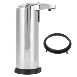 Liquid Soap Dispenser Container Stainless Steel Waterproof Automatic For Bathrooms And Kitchens Offices Els Restaurants