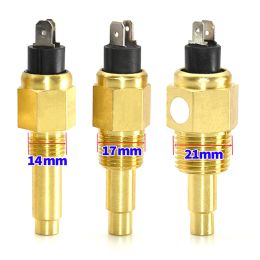 Universal Water Temperature Sensor Vdo Meter Vdo Temperature Sensor Water 120c 14MM 17MM 21MM for Car Auto Truck Racing