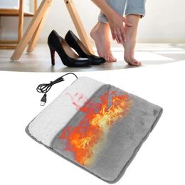 Carpets Portable Flannel Foot Warmer Electric Heated Fast Heating Pad Blanket Sheet Mat Washable Household For Men And Women Heater