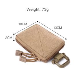 MOLLE BAG Tactical EDC Pouch Range Bag Medical Organiser Military Wallet Small Bag Outdoor Hunting Bags