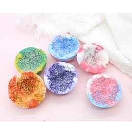 Wholesale sea salt crystal cave hemisphere bubble bath bar fragrance holiday gift bath coarse salt bath salt manufacturers