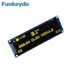 3.12 inch OLED Display 3.12" 256X64 Pixel SSD1322 driver Blue/White/Yellow/Green Parallel/SPI Soldering Pin for Arduino/ C51