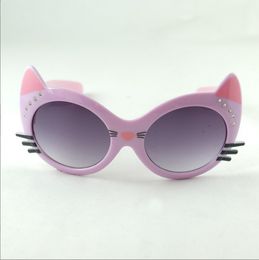 Fashion Kids Sunglasses Children Diamond Princess Cute Baby Glasses Wholesale High Quality Boys girls Cat Eye Eyeglasses