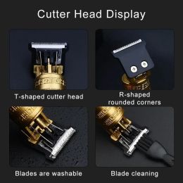 Electric Hair Cutting Machine T9 USB Hair Clipper For Men Rechargeable Man Shaver Hair Trimmer Barber Beard Trimmer for men