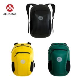 Bags AEGISMAX Waterproof 18L Lightweight Packable Backpack Foldable Ultralight Outdoor Folding Handy Travel Daypack Bag for Men Women