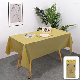 Table Cloth 20012 Household Waterproof And Oil Proof Grid Tablecloth Wash Free PVC Rectangular Dining Mat Square Coffee