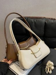 Drawstring Trendy Women Handbags Versatile Single Shoulder Bag Elegant Lady Fashion Underarm Pu Leather Tote Bags Crossbody For Phone