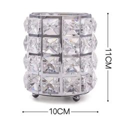 Rhinestone Tissue Box Paper Rack Office Table Accessories Facial Case Holder Napkin Tray for Home Hotel Pen Holder Tools