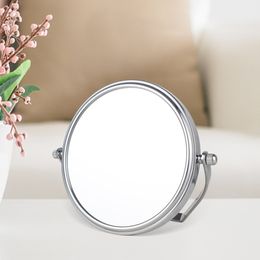 Makeup mirror desktop double-sided Beauty Mirror bedroom simple dressing mirror HD 10x magnifying glass