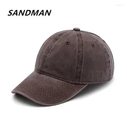 Ball Caps High Quality Washed Cotton Snapback Cap Adjustable Solid Baseball For Men Women Unisex Fashion Leisure Casual Dad HAT