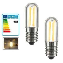 E14 1w 2w 3w Led Lamp 220v Dimmable Mini Led Bulb 2700k Shockproof Fridge Freezer Filament Bulb Light Warm/cool White Spotlight