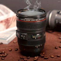 Mugs 1pc Camera Lens Coffee Mug Fun Pography Stainless Steel S For Pographers Home Supplies Friends