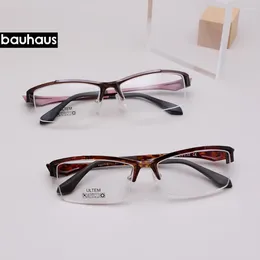 Sunglasses Frames 2024A Plastic Glasses Frame Men Vintage Eyeglasses Sports Style Spectacle