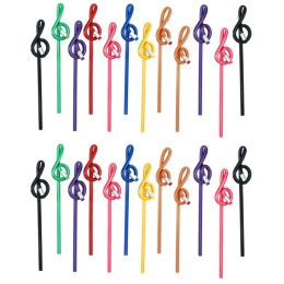 Pencils Students Note Pencils Musical Note Pencils With Eraser Colourful Music Pencils Wooden Treble Clef Bent Pencil