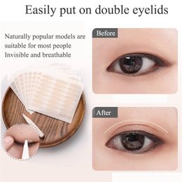 Self-adhesive Invisible Clear Eyelid Tape Sticker Natural Double Fold Eyelid Lace Paste Women Makeup Eye Tape Makeup Beauty Tool