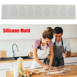 NEW Leaf Shape Fondant Silicone Moulds Chocolate Mould for Cake Pastry Decor Decoration Sugar Lace Veil Mat Baking Gumpastes Moulds- for Lace Veil Mat Mould