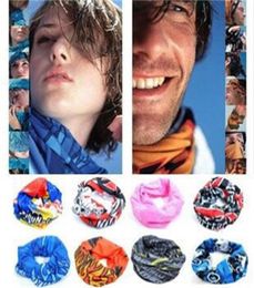 Scarf Outdoor 248 colors Promotion Multifunctional Cycling Seamless Bandana Magic Scarfs Women Men Hair band Scarf Party Masks2974026