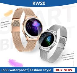 KW20 Smartwatch IP68 Waterproof Smart Watch For Women Bracelet Heart RateFor IOS Android Fashion Female Fitness Band VS KW102074359