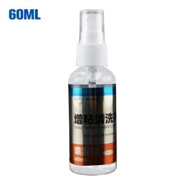 60ml Table Tennis Rubber Cleaner Spray Type Anti-static Racket Rubber Care Racket Bats Provent Ageing Cleaning Accessories
