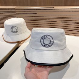 High Quality Brand Bucket Hat Mens Womens Sun Hats Fashion Spring Summer Two Colour Bucket Hat Casual Bucket Hats Street Holiday Sunhat