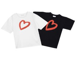 Kids T shirts Top Tee Boy Girl Tshirts Clothing Teen Baby Shortsleeved Heart Letter Tees Comfortable Casual Cute Girls039 Top3558440