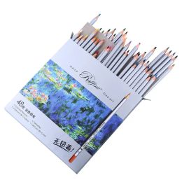 Pencils 48pcs Colored Pencil Painting Set Nontoxic Leadfree Oil Colored Pencils for School Supplies Wholesale Art Accessories