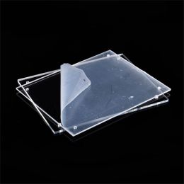 Holder Acrylic A4 Certificate Award Photo Ltype Business License Frame Display Stand Decor Creative Crystal