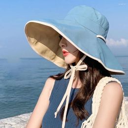 Wide Brim Hats Uv Protection Sun Hat Fisherman Stylish Women's With Windproof Strap For Camping Beach