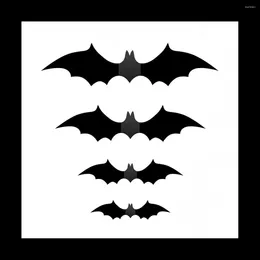 Party Decoration 224Pcs Halloween Bat Stickers Home Decor DIY For Wall