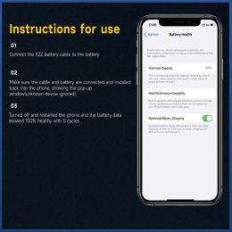 XZZ No Need Programmer Read Write Data Battery Flex For iPhone 11 12 13 14 SE3 MINI Pro Max Battery Health/Pop-up Window Repair