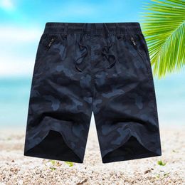 Men's Shorts Quality Casual Camouflage Half Pants Fashion Print Summer Beach Man Running Relaxed Fit Big Size Board