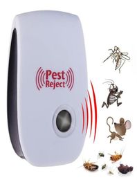 Ultrasonic Pest Reject Repeller Control Electronic Pest Repellent Mouse Rat Anti Rodent Bug Cockroach Mosquito Insect Killer6335531