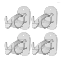 Shower Curtains 4Pcs SelfAdhesive Hooks Punchfree Curtain Rod Clip Hook Hanging Holder Home Fixed