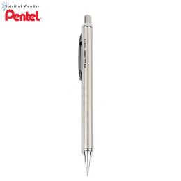 Pencils 2 Pieces Pentel SS475 Stainless Steel Mechanical Pencil Metal Rod Pencil 0.5MM Office School Supplies