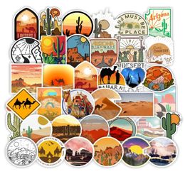 Pack of 50Pcs Whole Outdoor Desert Stickers For Luggage Skateboard Notebook Helmet Water Bottle Car decals Kids Gifts6939675