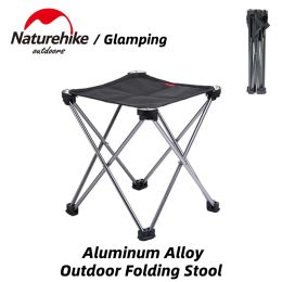 Furnishings Naturehike Outdoor Aluminium Alloy Stool Ultralight Compact Portable Folding Fishing Stool Collapsible Camping Seat Hiking Stool