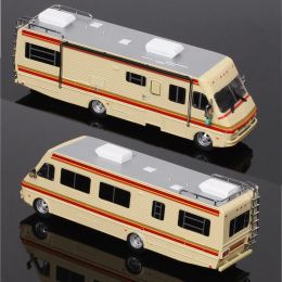 1/64 Scale 1986 Fleetwood Bounder RV Car Bus Model Diecasts Toy Vehicles Collectibles Motorhome The Krystal Ship Souvenir