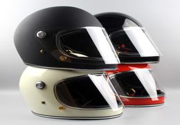 Motorcycle Helmet CO Thompson Ghost Rider racing shiny vintage helmets full face helmet with visor capacete casco moto4406107