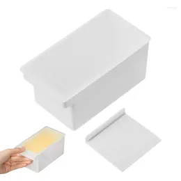 Plates Butter Cutting Storage Box Fresh-keeping With Cutter Slicer For Home Refrigerator Space-Saving Cheese