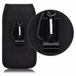 3.5-6.3 inch Mobile Phone Waist Bag for iphone for xiaomi for huawei Hook Loop Holster Pouch Belt Waist Bag for Samsung Case