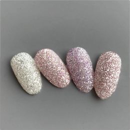 Nail glitter sequins rose sea salt sugar powder Net red granular tweed glitter fine glitter powder dream series