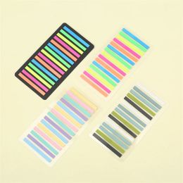 Professional Highlighter Index Sticky Strips, Book tabs tag Reading Markers, Clear See Through Sticky Notes