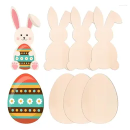 Party Decoration Easter Wooden Crafts Blank Slices For Mini Table Signs Ornaments Bedroom Living Room