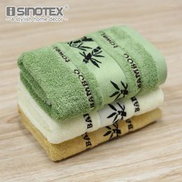 Towel 1PCS 34 75cm Soft Embroidery Face Bamboo Fiber Fabric Fashional Bordered Bathroom Towels Skin Care Facecloth