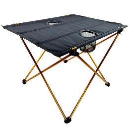 Furnishings Portable Foldable Table Camping Outdoor Furniture Computer Bed Tables Picnic 6061 Aluminium Alloy Ultra Light Folding Desk
